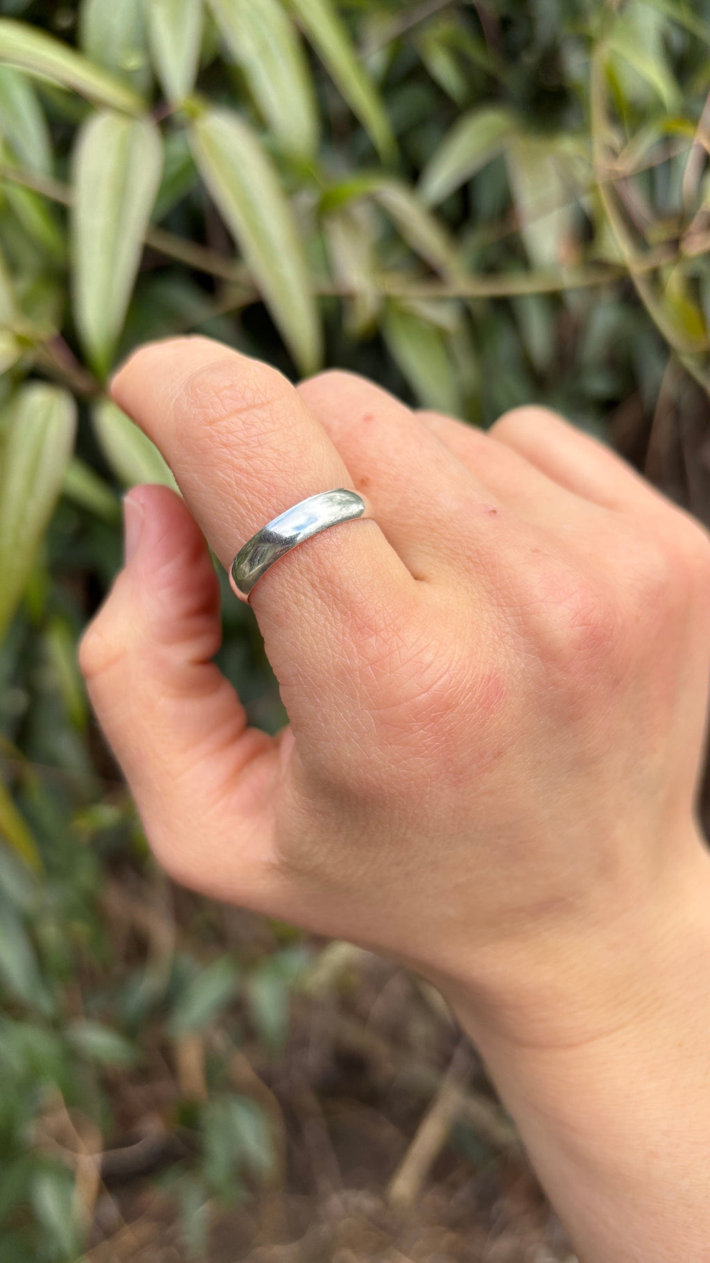 Chunky Sterling Silver Band (Made to Order)