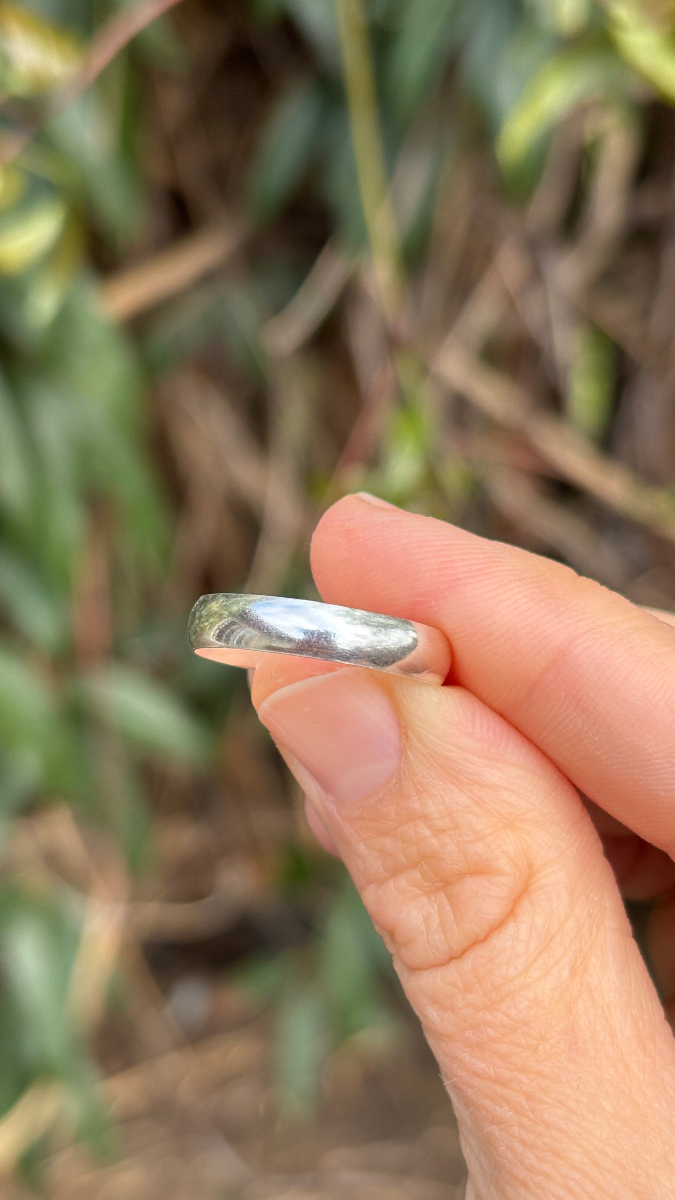 Chunky Sterling Silver Band (Made to Order)