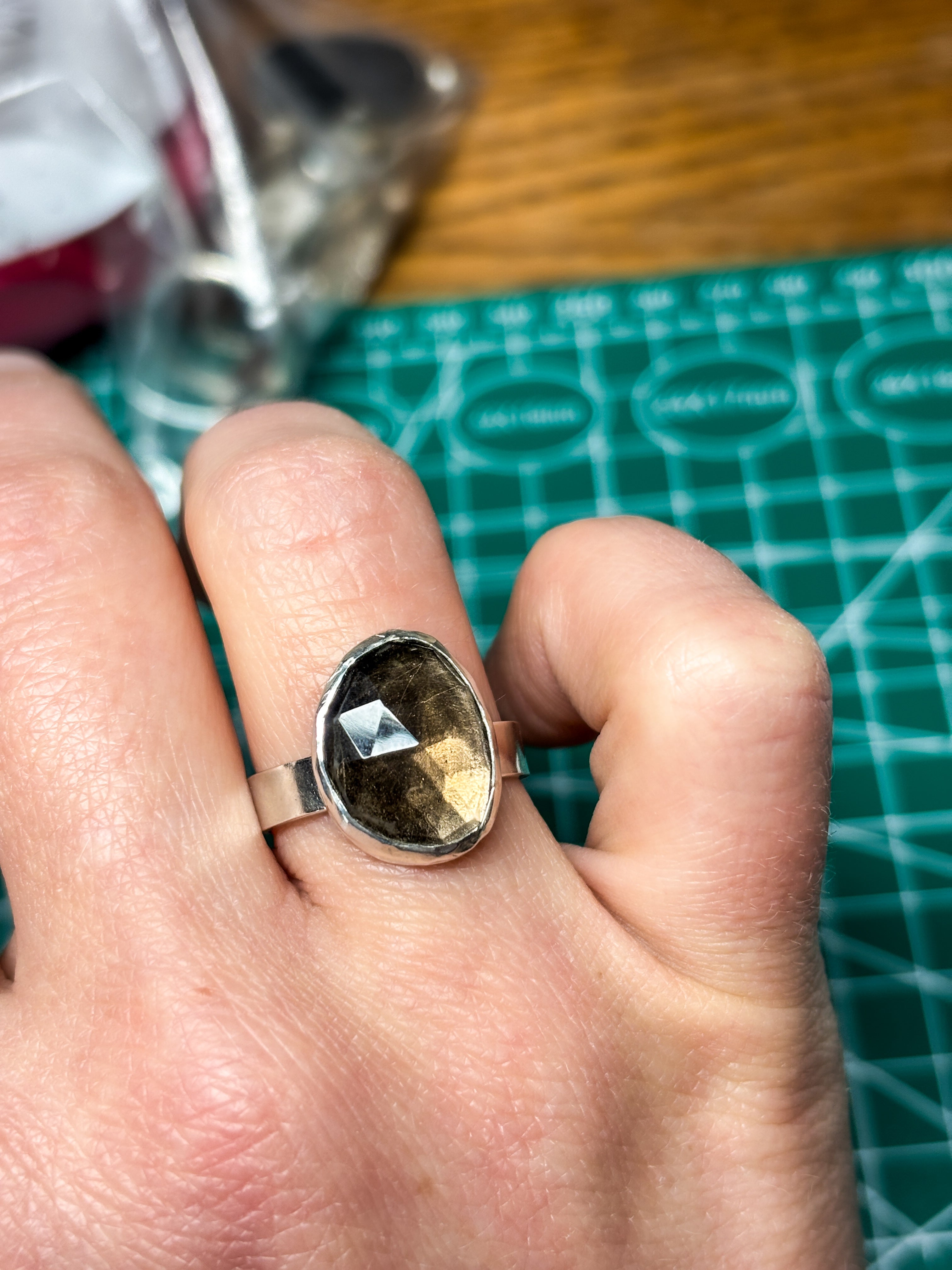 Smokey Quartz Ring