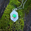Green-Copper Turquoise Necklace