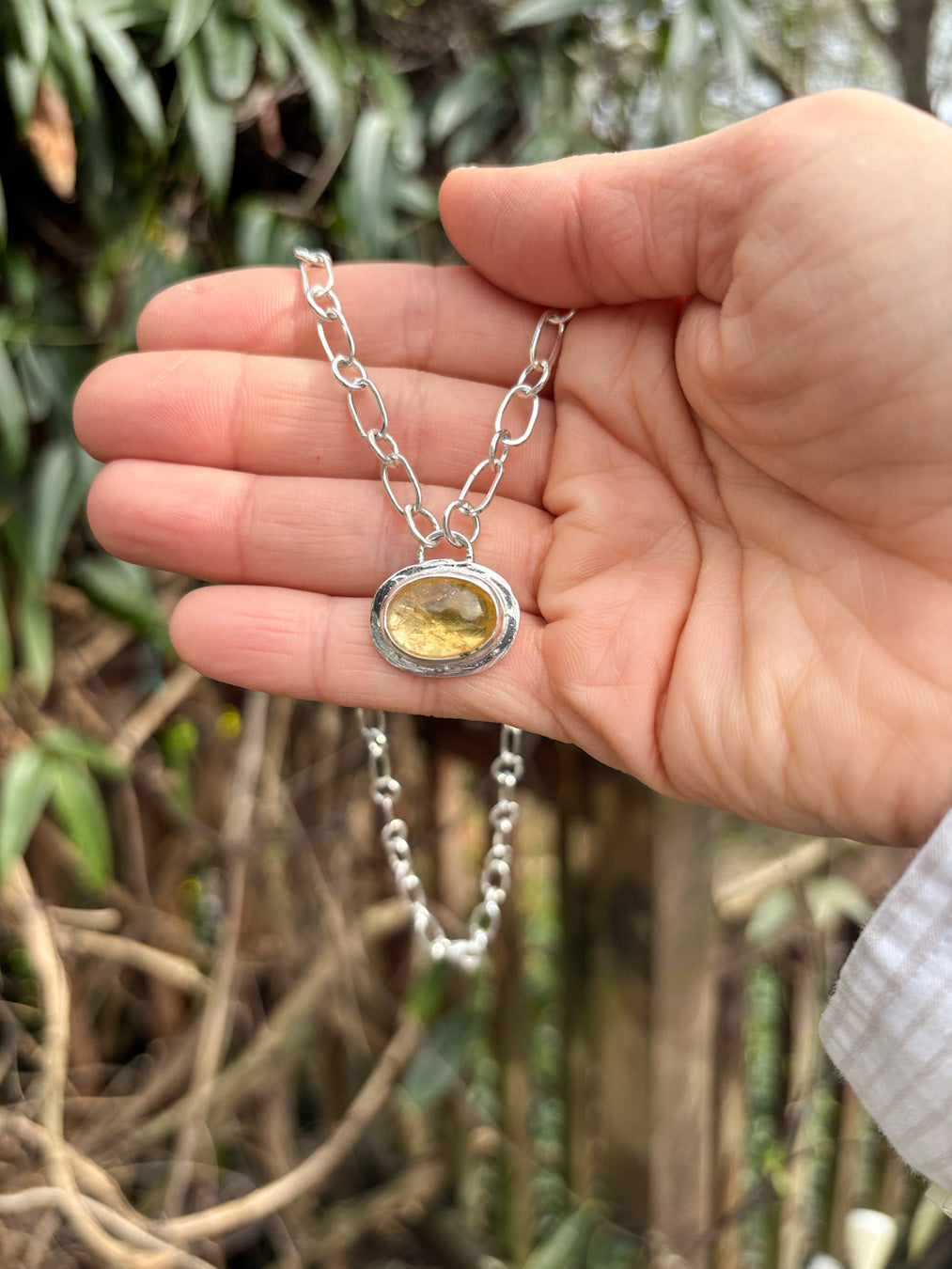 Citrine Statement Necklace