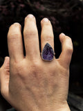 Raw Amethyst Rings