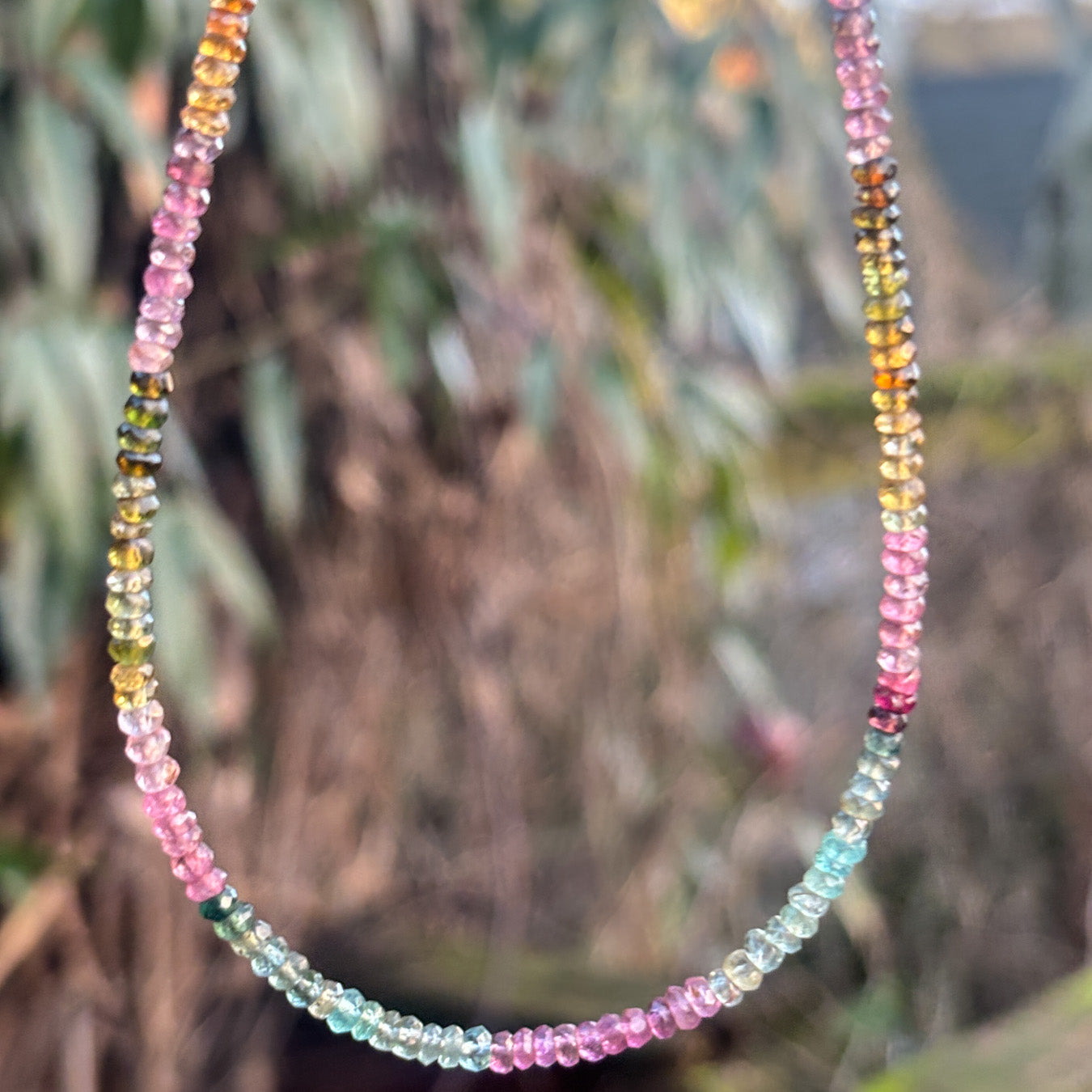 Tourmaline Gemstone choker