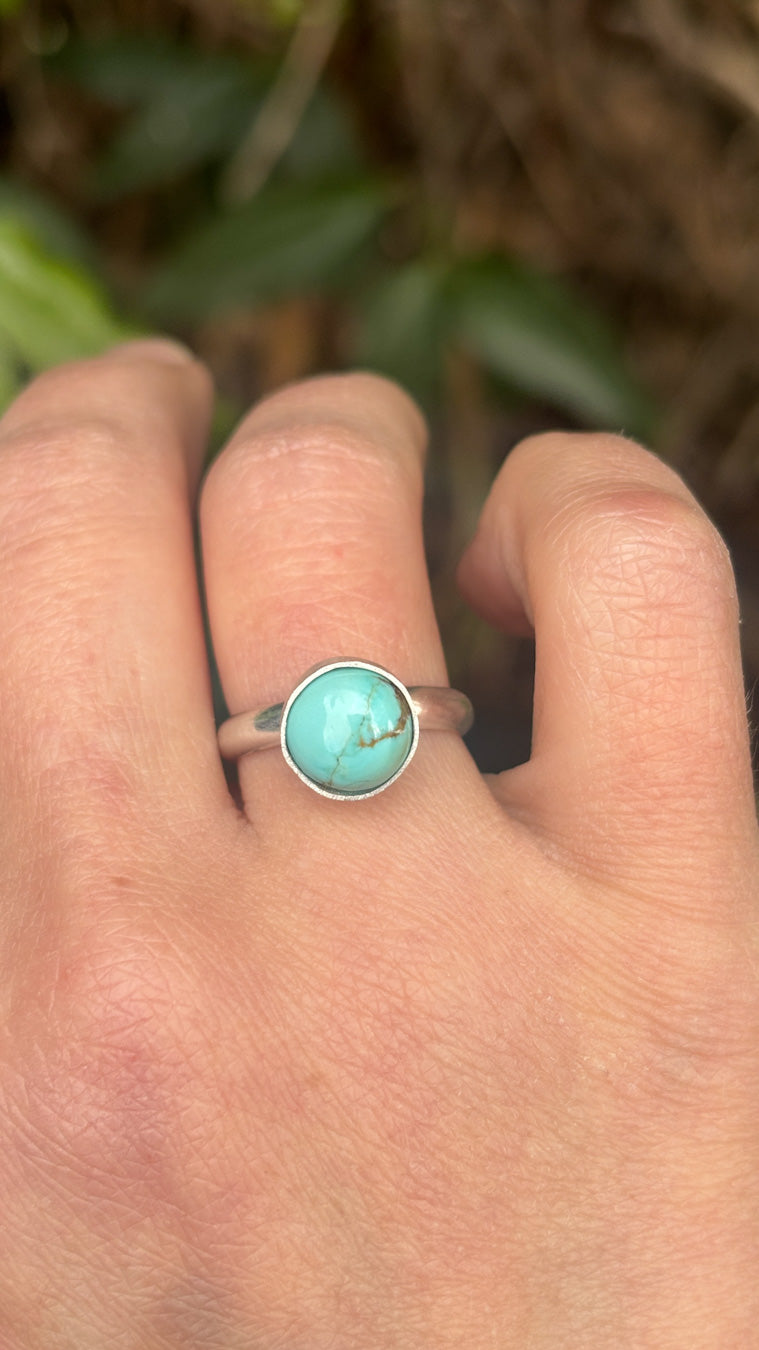 Turquoise Ring in Sterling Silver – Made to Order